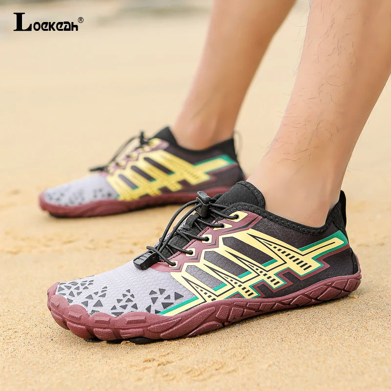 Water Sport Shoes for Men Barefoot Lightweight Quick Drying Aqua Water Shoes Athletic Beach Sport Surfing Swimming Socks