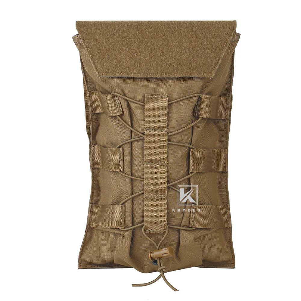KRYDEX Tactical 50 oz Hydration Carrier MOLLE Pack Modular 1.5L Water Bladder Pouch Bag Hunting Airsoft Outdoor Accessories