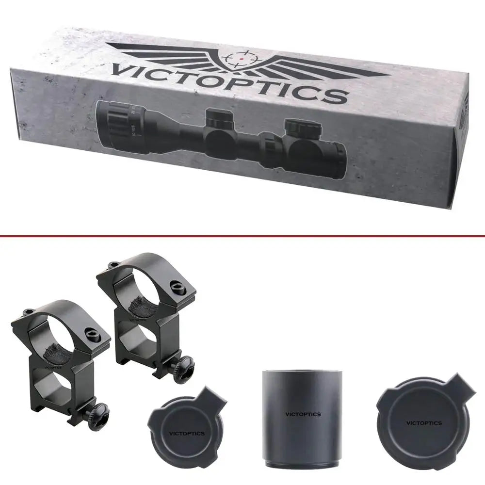 VictOptics A3 2-6x32 Riflescope Hunting Optical Scope Telescopic Sight Range Finder Reticle Air Rifle Airgun .22LR .223 5.56mm