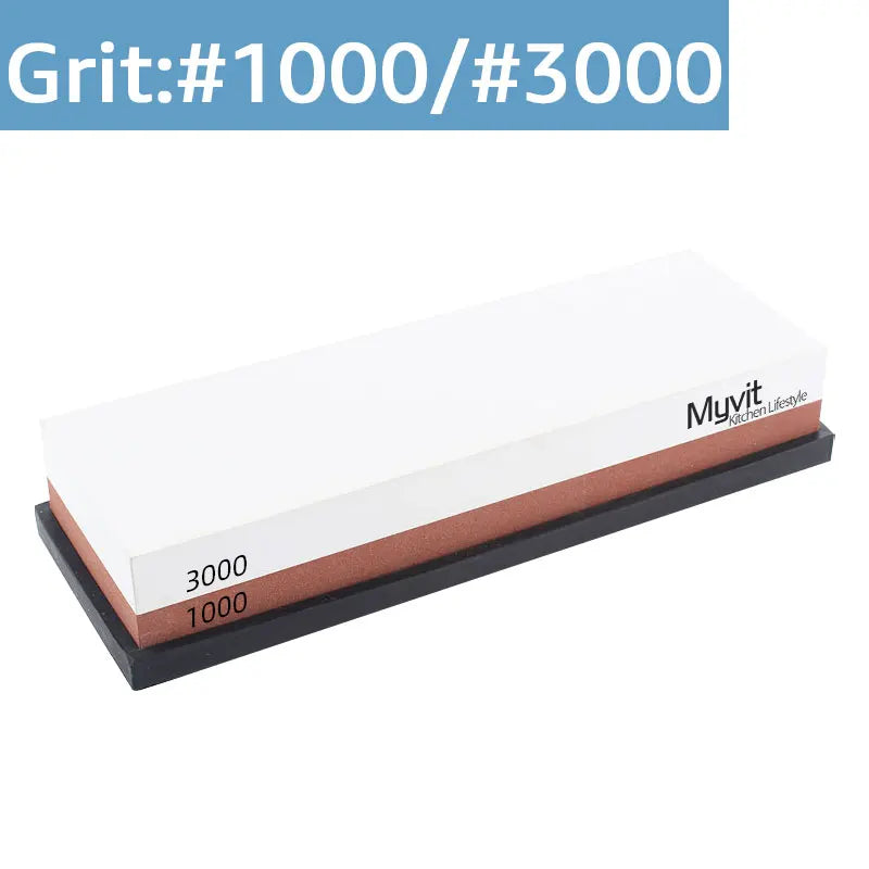 Sharpening Stone Knife Sharpener Professional Whetstone Dual Side Set Grinding Shapner Water Wetstone Kitchen Accessories Tools