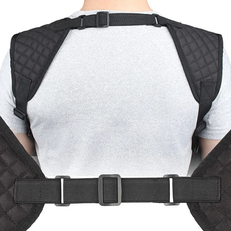 Tactical Concealed Holsters Hidden Double Magazine Gun Pouches Underarm Stealth Pistol Holster Shooting Hunting Accessories
