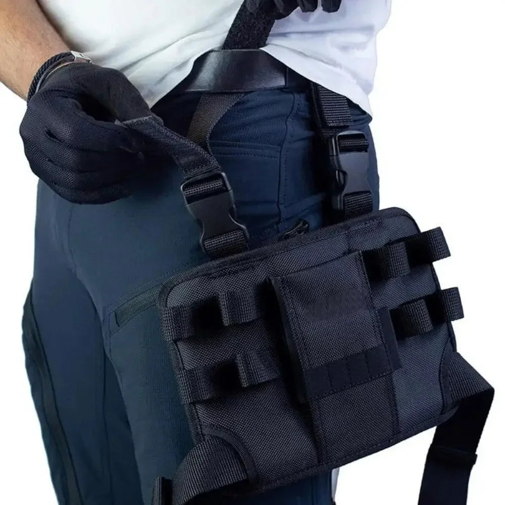 Work Belt Tool Bag Belt for Leg Tool Organizer Pouch Tactical Waist Bag Waist Tools Holder for Maintenance Worker Carpenter