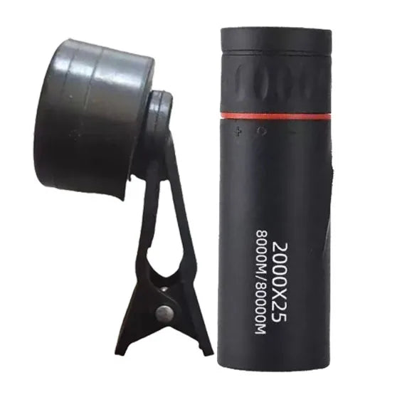 2026 2000X25 HD Monocular Telescope, Compact Portable for Travel, Hiking, Fishing, Camping, Stargazing, Concerts & Bird Watching