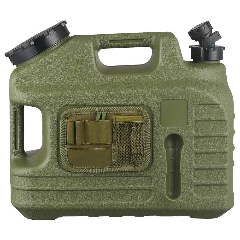13L Water Storage Container Leak-Proof Portable Water Tank Large Capacity Drinking Water Bucket for Vehicle Car Camping