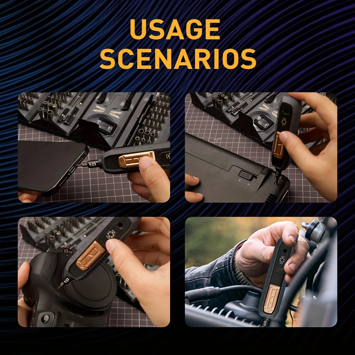 180 in 1 Precision Multifunctional Screwdriver Set,Magnetic Phillips Bits,Mobile iPhone & PC & Glasses Manual Repair Tool,Gift.