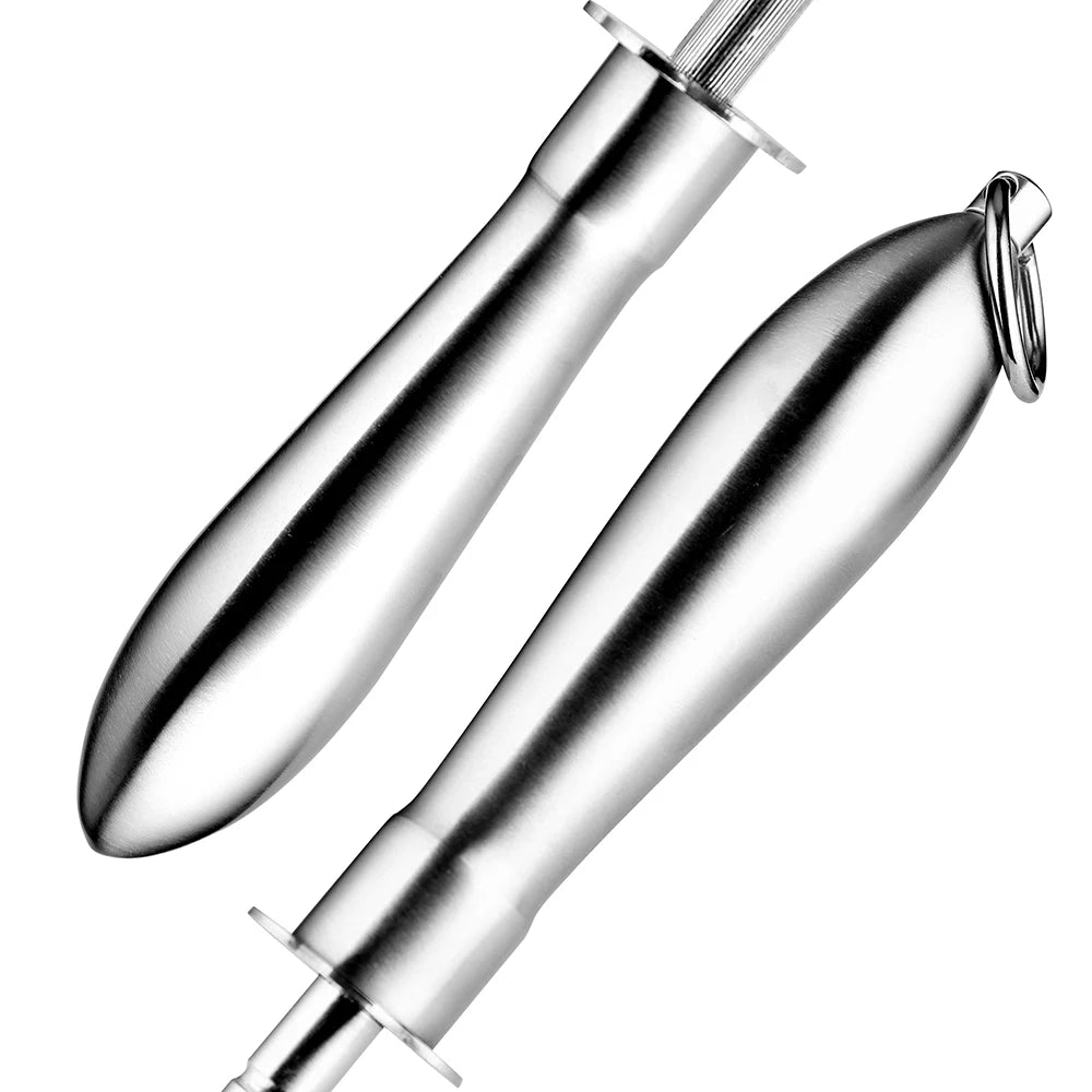 XITUO Japan 12 in.Diamond Carbon Steel Professional Knife Sharpener Rod | Kitchen, Home or Hunting | Master Chef, Hunter or Home