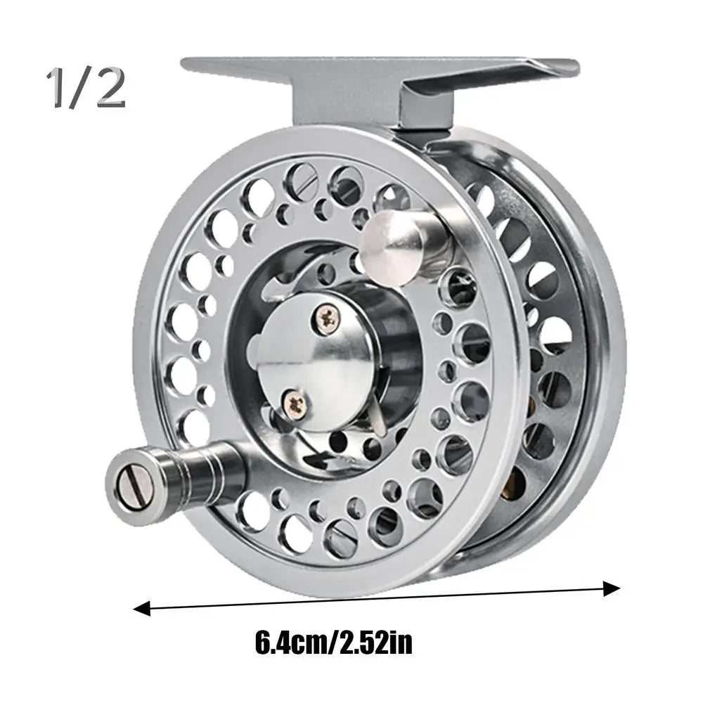 Fly Fishing Reel Aluminum Alloy Fly Fishing Reel Fly Reel Spinnings Reels Fishing 1/2 3/4 5/6 7/8 WT Fly Reels Fishing Accessory