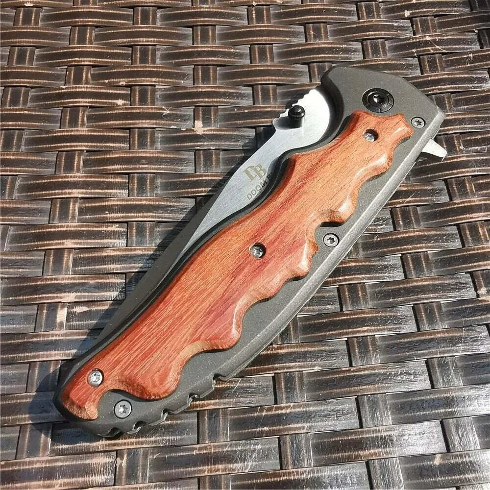 Folding Portable Outdoor Tools Multifunctional Wild Survival Hunting Knife Tool