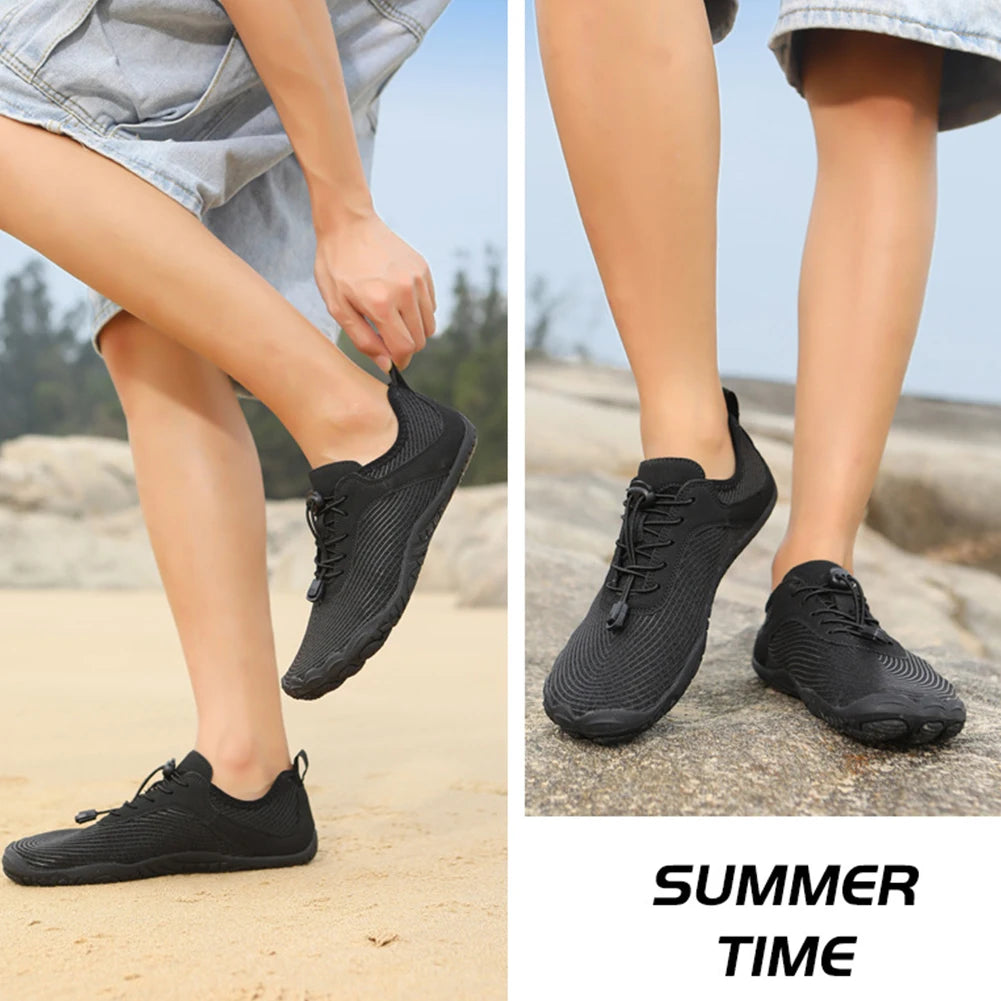 Beach Shoes for Men Women Quick-Dry Barefoot Shoes Outdoor Athletic Sport Shoes for Hiking Diving Boating Outdoor Water Sports
