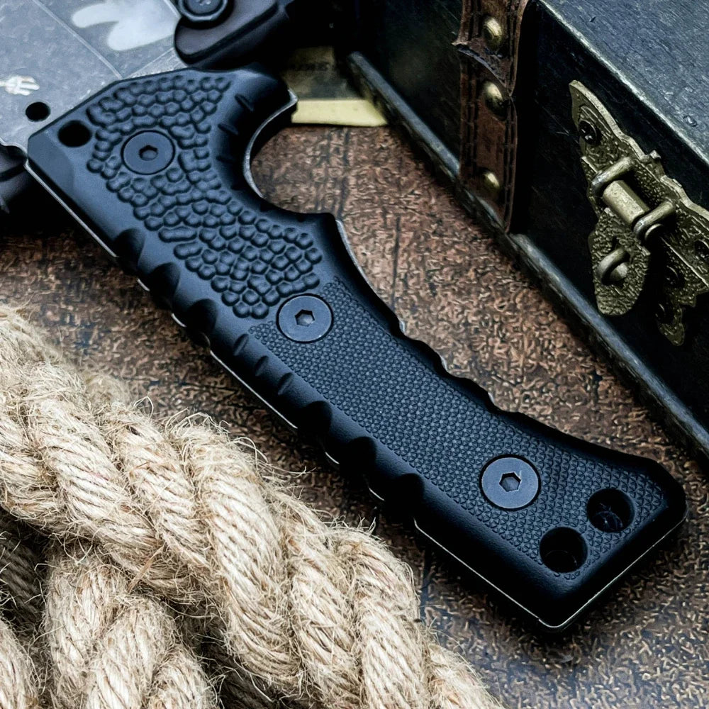M27N Tactical Survival Knife 8Cr13Mov Nylon Fiber Handle Suitable for Outdoor Fishing and Camping Men's Heavy-Duty Knives
