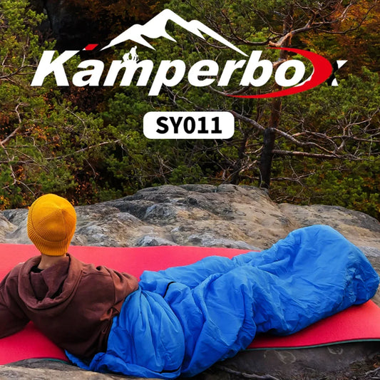 Kamperbox Camping Sleeping Bag Outdoor Camping 3 Season Sleeping Bag Camping