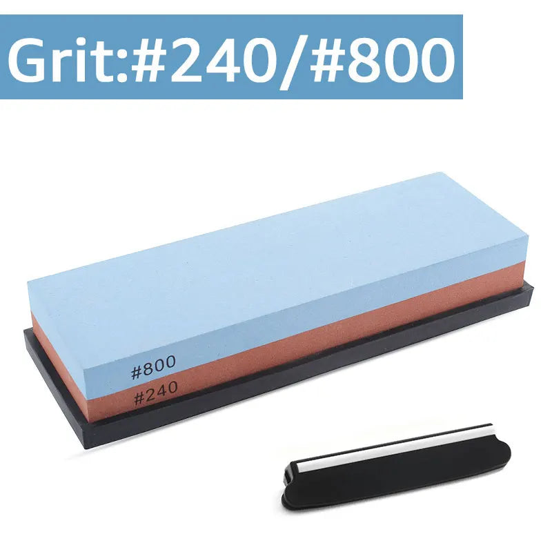 Sharpening Stone Knife Sharpener Professional Whetstone Dual Side Set Grinding Shapner Water Wetstone Kitchen Accessories Tools
