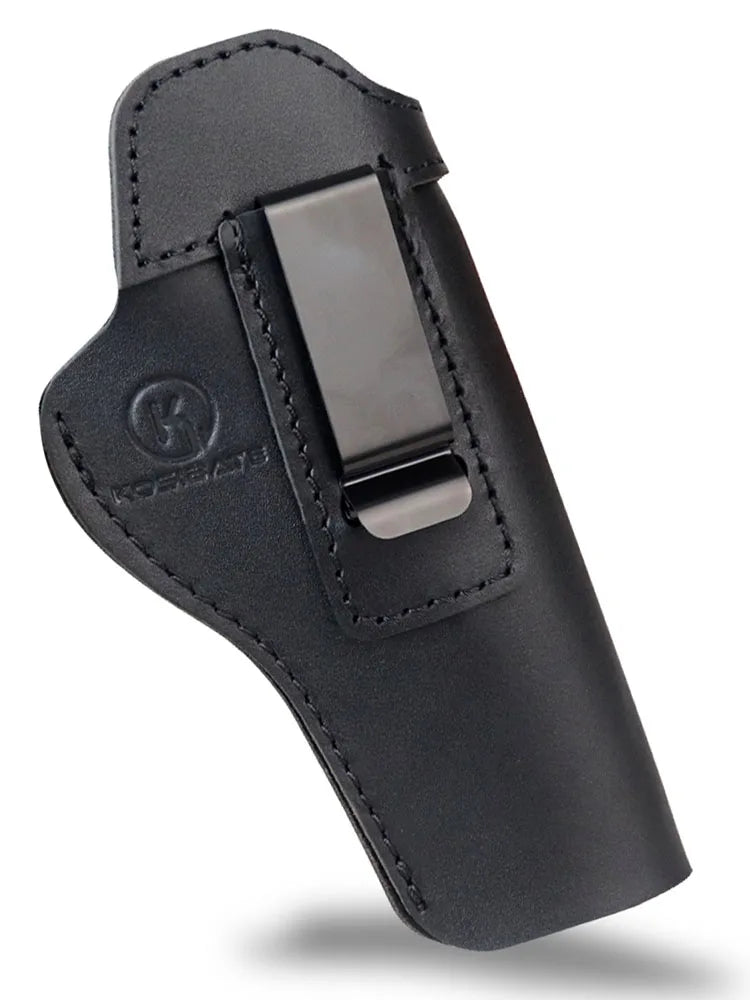 Kosibate Genuine Leather Concealed Carry 1911 Gun Holster Compatible with Colt/Springfield/Sig/Browning/S&W 1911
