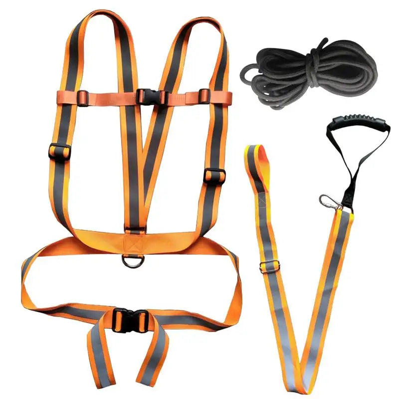 Deer Drag Harness Deer Tow Rope Reflective Deer Hunting Harness Heavy-Duty Deer Traction Strap Sturdy For Hunting Gear
