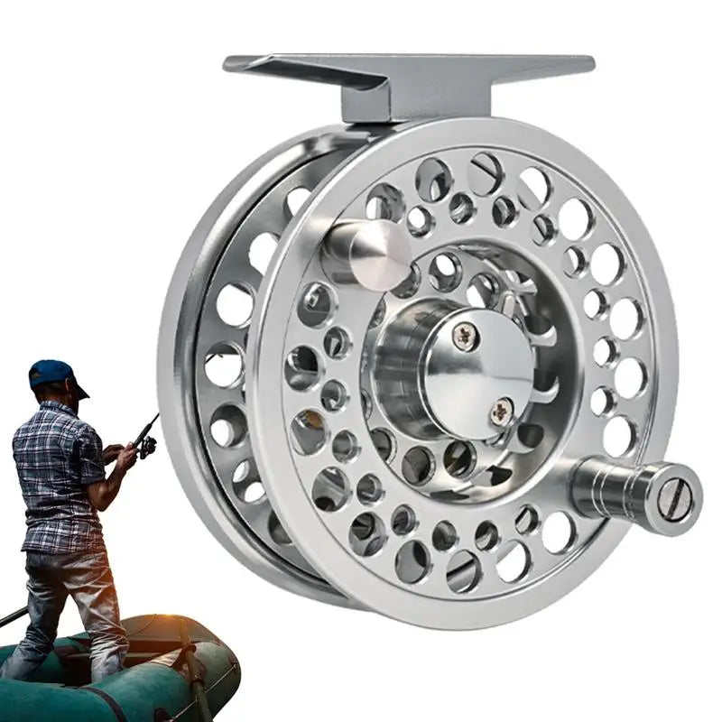 Fly Fishing Reel Aluminum Alloy Fly Fishing Reel Fly Reel Spinnings Reels Fishing 1/2 3/4 5/6 7/8 WT Fly Reels Fishing Accessory
