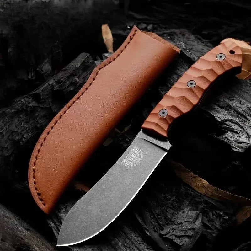 ESEE JG5 Fixed Blade Straight Knife G10 Handle Wilderness Adventure Cutting High Hardness Tactical Hunting Knives  Men's Gift