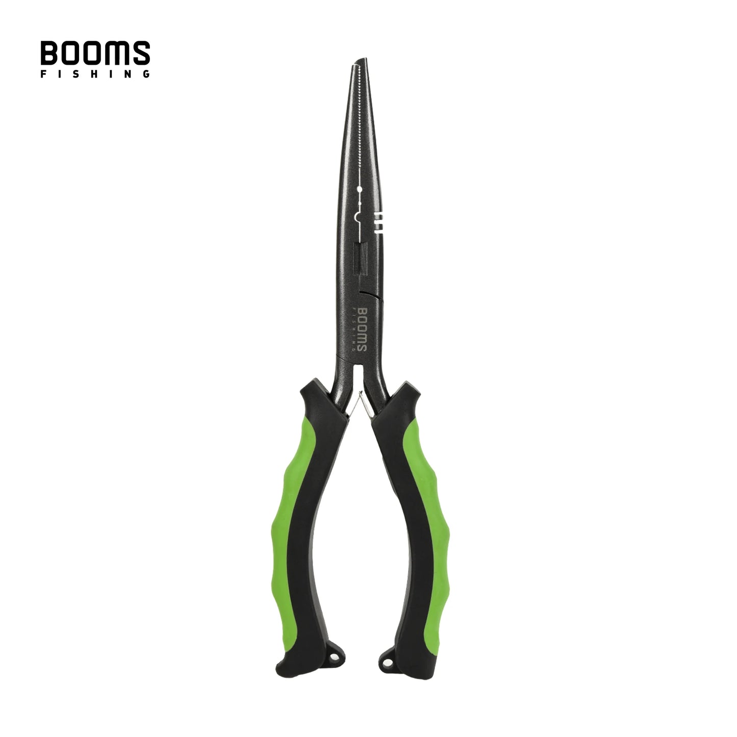 Booms Fishing F03 Multifunction Fishing Pliers Tools 23.5cm Straight Long Nose Stainless Steel Line Cutter Scissors Tools