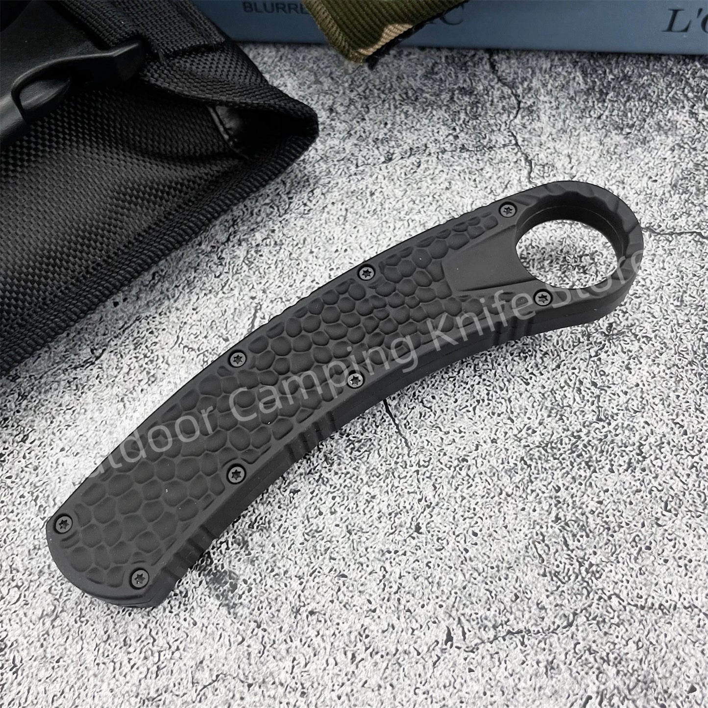 High Quality Pocket Knife 440C Steel Blade Zinc Alloy Handle EDC Outdoor Camping Knife Survival Hunting Cutting Tools